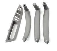 Bekuyu Kit Manija Puerta Para Apoyabrazos Puerta Interior Asiento Conductor Delantero Izquierdo LHD 51416975791 Para E70 E71 X5 X6 2007 2008 2009-2013 (Grey-4PCS Set)