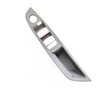 Bekuyu Manija de puerta interior Para B&MW 5 Series F10 F11 F18 520 523 525 528 530 2010-2017 Cubierta Del Panel De La Manija De La Puerta Del Reposabrazos Del Lado Del Conductor(Gray,RHD)