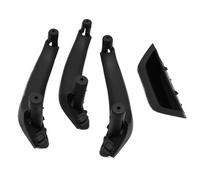 Bekuyu Panel De Cubierta De Manija De Puerta Interior De Automóvil LHD RHD 4 Piezas Para X3 X4 F25 F26 2010 2011 2012-2016 51417250307 (RHD Black Set)