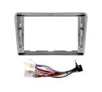 Bekuyu Panel Radio para Coche Kit Cableado Panel Reproductor Multimedia Coche Radio 2DIN Marco Panel para Toyota para Avensis T25 2 II 2002-2008