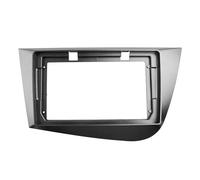 Bekuyu Panel Radio para Coche Marco Radio Coche Panel Estéreo 9 Pulgadas Arnés Cableado Adaptador Cable Alimentación Decodificador CANbus para Seat para Leon 2 2005-2012 LHD RHD(Only Frame-LHD)