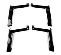 Bekuyu Para 4Runner 2010 2011 2012 2013 2014 2015 2016-2024+ Panel De Manija De Agarre De Puerta Decoración Cubierta Embellecedor Accesorios Interiores (Black)