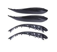Bekuyu Para F30 F32 F80 F31 F33 F34 F35 F36 3 4 3gt Series 2012 2013 2014-2018 Reemplazo De La Cubierta Manija Puerta Automóvil Marco Exterior (4 Pcs Carbon pattern)
