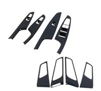 Bekuyu Para Hyundai Para Tucson 2015 2016 2017 2018 2019 2020 Panel Botones Interruptor Elevación De La Ventana Automóvil Embellecedor Adhesivo Interior (1set With Button)