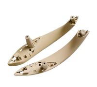 Bekuyu Para Serie 3 F30 F80 F31 F32 F33 F34 F35 F36 2013 2014 2015-2018 Tirador De Puerta Interior De Coche Panel Interior Con Moldura De Cubierta (Beige-2pcs-Rear)