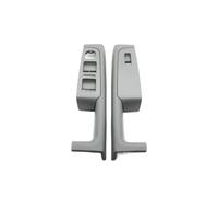 Bekuyu Para Skoda Para Superb 2008 2009-2013 3TD867158A Marco Apoyabrazos Manija Puerta Interior Delantera Y Trasera Panel Control Interruptor Embellecedor (2PCS-Grey)