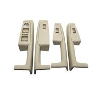 Bekuyu Para Skoda Para Superb 2008 2009-2013 3TD867158A Marco Apoyabrazos Manija Puerta Interior Delantera Y Trasera Panel Control Interruptor Embellecedor (4PCS-Beige)