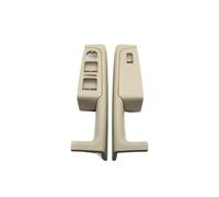 Bekuyu Para Skoda Para Superb 2008 2009-2013 3TD867158A Marco Apoyabrazos Manija Puerta Interior Delantera Y Trasera Panel Control Interruptor Embellecedor (2PCS-Beige)