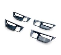 Bekuyu Para Toyota Para Harrier 2021 Molduras Interiores Cromadas Para Coche Manija De Puerta Interior Cuenco Panel Cubierta Embellecedor Accesorios