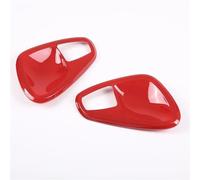 Bekuyu Pegatinas Para Cubiertas Manijas Puertas Interiores Para Interiores Auto Para Mercedes Para Benz Para Smart 451 Para Fortwo 2010 2011 2012 2013-2015 (Red 2)
