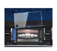 Bekuyu Película Protectora Pantalla Vidrio Templado Navegación GPS De Coche 8/9 Pulgadas Para Skoda Para Kodiaq Para Karoq 2017 2018 (For 8 inch)