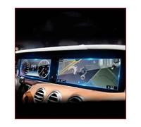 Bekuyu Película Protectora Vidrio Templado Pantalla Navegación GPS Coche Para Mercedes Para Benz Clase S S350L S400L S450L S500 W221 W222 2014 2015 2016 2017 (GPS 2PCS)