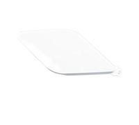 Bekuyu Tapa del Gancho De Remolque del Parachoques Trasero para Volvo S90 2017-2019 31383298/398400101(Blanco)