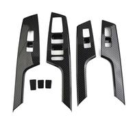 Bekuyu Tirador Puerta Interior Coche 7 Piezas Manija Puerta Interior Coche Cubiertas Cuenco Panel Interruptor Adornos Adhesivos Para Kia EV6 2021 Y Superiores