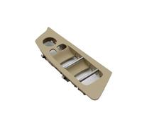 Bekuyu Tirador Puerta Interior Coche Embellecedor Cubierta Panel Interruptores Elevación Puerta Coche RHD Para Serie 5 G30 G31 F90 525i 530i 540i 2017 2018 2019 2020(Beige Front right)