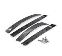 Bekuyu Tirador Puerta Interior Coche Embellecedor Manija Puerta Delantera Y Trasera Interior Coche Para Serie 5 M5 E60 E61 2004 2005 2006(Carbon Front 4PCS)