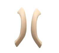 Bekuyu Tirador Puerta Interior Coche Embellecedor Manija Puerta Interior Coche Para X1 X2 F48 F49 F39 2016 2017 2018 2019 2020(2Pcs Beige)