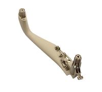 Bekuyu Tirador Puerta Interior Coche Embellecedor Manija Puerta Interior Delantera Y Trasera Para Serie 5 G30 G31 G38 F90 2017 2018 2019 2020 2021(Beige Front right)