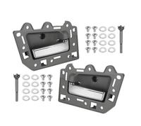 Bekuyu Tirador Puerta Interior Coche Manija Puerta Interior Coche 1JV461J3AA 1JV471J3AA 5HR421J3AK 5HR411J3AK Para Jeep Para Grand Cherokee 2005-2010(2 x Chrome Front)