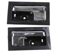 Bekuyu Tirador Puerta Interior Coche Para Ford F150 2009-2014 AL3Z-1522601-BC FL AL3Z-1522600-BC Manijas Puerta Interiores Izquierda Y Derecha(1 Pair Carbon Look)