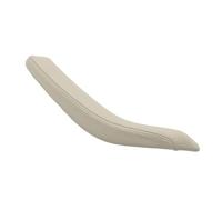 Bekuyu Tirador Puerta Interior Coche Para X5 X6 F15 F16 2014 2015 2016 2017 2018 Tirador Puerta Interior Pasajero Cubierta Exterior Cuero Repuesto(Oyster Right)