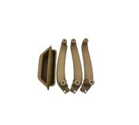 Bekuyu Tirador Puerta Interior Coche Tirador Manija Puerta Interior Delantera Y Trasera Coche 4 Piezas Para X3 X4 F25 F26 2011 2012 2013 2014 2015 2016(LHD Beige)