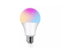 BEL AIR HOME Bombilla LED Inteligente Wifi E27 10W RGB Multicolor, control por app, compatible con Alexa y Google Home, regulable, luz blanca cálida 2700K, interior