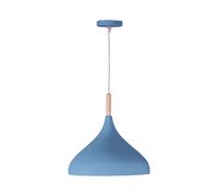 Bel air home lámpara colgante baviera azul, 1xe-27, diámetro 30 cm,