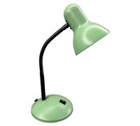 BEL AIR HOME - Lámpara de Escritorio PISA - Flexo para Mesa de Trabajo o Mesita de Noche de Metal - Interruptor ON/OFF - 1xE27 (BOMBILLA NO INCLUIDA) (VERDE)