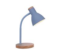 BEL AIR HOME - Lámpara Flexo de Escritorio ARGOS con Diseño Elegante y Flexible - Ideal para Oficinas y Escritorios de Casa - Bombilla E27 (No Incluida) (AZUL)
