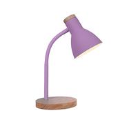 BEL AIR HOME - Lámpara Flexo de Escritorio ARGOS - Diseño Elegante y Flexible - Ideal para Oficinas y Escritorios de Casa - Bombilla E27 (No Incluida) (MORADO)