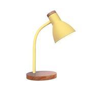 BEL AIR HOME - Lámpara Flexo de Escritorio ARGOS - Diseño Elegante y Flexible - Ideal para Oficinas y Escritorios de Casa - Bombilla E27 (No Incluida) (AMARILLO)