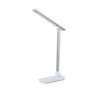 BEL AIR HOME - Lámpara Flexo LED Para Escritorio Serie ARQUITECH Táctil con 3 Intensidades 5W 6500K (BLANCO Y GRIS)