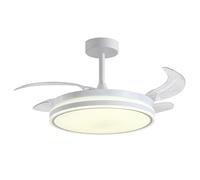 Bel air home - ventilador de techo atenas con aspas retráctiles, moto