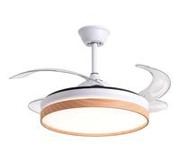 BEL AIR HOME - Ventilador de Techo COSMOS con Aspas Desplegables, Motor DC y Luz LED 36W para un Ambiente Fresco y Silencioso