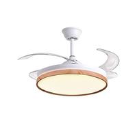 BEL AIR HOME - Ventilador de Techo COSMOS con Motor DC y Aspas Desplegables con Luz Led 36W con MEMORIA (3000K, 4000K, 6500K) Con Mando a Distancia Incluido