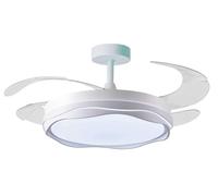 Bel air home - ventilador de techo kira blanco, motor dc silencioso, a