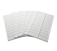 Bel-Art H44581-0000 Bandeja deslizante para microscopio, capacidad de 20, 13-1/2 x 6-5/8 pulgadas, plástico, paquete de 6