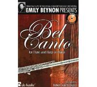 Bel canto for flute and harp/piano flute traversiere +cd