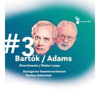 Stuttgarter Kammerorchester – Bartók/Adams: #3 Divertimento / Shakerloops – Vinilo