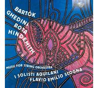 Bela Bartok Bartok/Ghedini/Rota/Hindemith: Music for Stri (CD) (Importación USA)