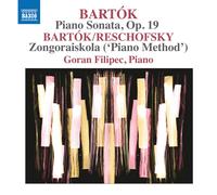 Bela Bartok Bartók: Piano Sonata, Op. 19/Bartók/Reschofsk (CD) (Importación USA)
