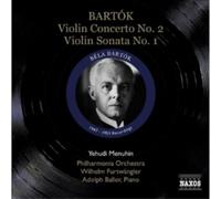Bela Bartok Bartok: Violin Concerto No. 2/Violin Sonata N (CD) (Importación USA)