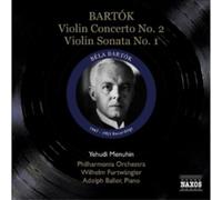 Bela Bartok Bartok: Violin Concerto No. 2/Violin Sonata N (CD) (Importación USA)