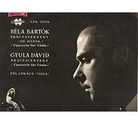 Béla Bartók - Béla Bartók , Gyula Dávid , Pál Lukács , Magyar Állami Hangversenyzenekar Kamarazenekara , János Ferencsik - Brácsaverseny = Concerto For Viola - Qualiton - LPX 1058