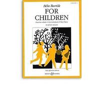 Bela Bartók: For Children Volume One. Partituras para Piano