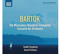 BELA BARTÓK Miraculous Mandarin Comp Concerto for Orch (CD) (Importación USA)