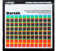 Béla Bartók - Sonate für zwei Klaviere und Schlagzeug und Sieben Stücke aus dem Mikrokosmos. Alfons und Aloys Kontarsky, Caskel, König. Studio Reihe Neuer Musik Stereo