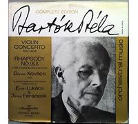 Béla Bartók - Violin Concerto 1937-1938 · Rhapsody No I. & II. For Violin & Orchestra
