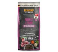BELCANDO Finest GF Lamb [12,5 kg] Alimento para Perros sin Cereales | Comida Seca para Perros pequeños y medianos | Alimento Completo para Perros a Partir de 1 año de Edad